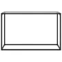 Tempered glass transparent console table 120x35x75 cm by vidaXL, Side tables - Ref: Foro24-322815, Price: 59,70 €, Discount: %
