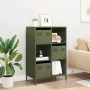 Aparador de acero verde oliva 68x39x103,5 cm de , Aparadores - Ref: Foro24-851410, Precio: 119,38 €, Descuento: %