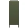 Aparador de acero verde oliva 68x39x103,5 cm de , Aparadores - Ref: Foro24-851410, Precio: 119,38 €, Descuento: %