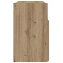 Mueble TV luces LED madera ingeniería roble artisan 120x30x50cm de , Muebles TV - Ref: Foro24-856352, Precio: 106,23 €, Descu...