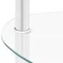Computer Beistelltisch transparentes Glas 38x38x50 cm von vidaXL, Seitentische - Ref: Foro24-322785, Preis: 34,90 €, Rabatt: %