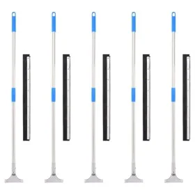 Escobillas de suelo 5 uds acero y goma 60,5x119,5 cm de , Productos para limpieza del hogar - Ref: Foro24-3329233, Precio: 45...