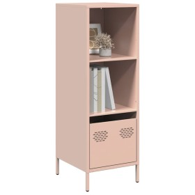 Aparador de acero rosa 35x39x103,5 cm de , Aparadores - Ref: Foro24-851377, Precio: 75,76 €, Descuento: %