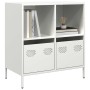 Aparador de acero laminado en frío blanco 68x39x73,5 cm de , Aparadores - Ref: Foro24-851363, Precio: 88,23 €, Descuento: %