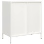 Aparador de acero laminado en frío blanco 68x39x73,5 cm de , Aparadores - Ref: Foro24-851363, Precio: 88,23 €, Descuento: %