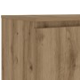 Mueble de TV luces LED madera roble artisan 140x40x35,5 cm de , Muebles TV - Ref: Foro24-856350, Precio: 127,06 €, Descuento: %