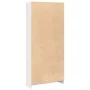 Estantería madera de ingeniería blanco brillo 80x24x176 cm de , Librerías y estanterías - Ref: Foro24-858308, Precio: 97,57 €...