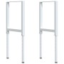 Banco de trabajo madera maciza de roble 100x60x(71,5-98) cm de , Mesas de trabajo - Ref: Foro24-3309717, Precio: 135,45 €, De...