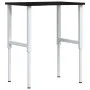 Banco de trabajo madera roble marrón oscuro 80x60x(71,5-98) cm de , Mesas de trabajo - Ref: Foro24-3309720, Precio: 114,56 €,...