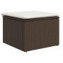 Set de sofás de jardín 9 pzas y cojines ratán sintético marrón de , Conjuntos de jardín - Ref: Foro24-3326534, Precio: 606,84...