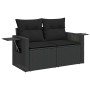 Set de sofás de jardín y cojines 10 pzas ratán sintético negro de , Conjuntos de jardín - Ref: Foro24-3326536, Precio: 715,53...