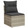 Set sofás jardín 10 pzas con cojines ratán sintético gris claro de , Conjuntos de jardín - Ref: Foro24-3326543, Precio: 718,9...