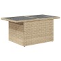 Juego de sofás jardín con cojines 5 pzas ratán sintético beige de , Conjuntos de jardín - Ref: Foro24-3326630, Precio: 413,92...