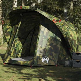 Tienda de pesca para 4 personas impermeable camuflaje de , Tiendas de campaña - Ref: Foro24-4009397, Precio: 126,32 €, Descue...