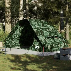 Tienda de campaña iglú para 4 personas impermeable camuflaje de , Tiendas de campaña - Ref: Foro24-4009644, Precio: 99,92 €, ...