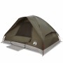 Tienda de campaña familiar iglú 6 personas impermeable marrón de , Tiendas de campaña - Ref: Foro24-4009646, Precio: 115,36 €...