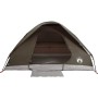 Tienda de campaña familiar iglú 6 personas impermeable marrón de , Tiendas de campaña - Ref: Foro24-4009646, Precio: 115,36 €...