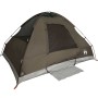 Tienda de campaña familiar iglú 6 personas impermeable marrón de , Tiendas de campaña - Ref: Foro24-4009646, Precio: 115,36 €...