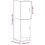 Mueble de cocina madera de ingeniería negro 38x41,5x131,5 cm de , Armarios de cocina - Ref: Foro24-860113, Precio: 92,75 €, D...