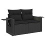 Set de muebles de jardín 5 pzas y cojines ratán sintético negro de , Conjuntos de jardín - Ref: Foro24-3326396, Precio: 396,2...