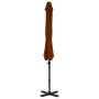Sombrilla voladiza con palo de aluminio terracota 300 cm de vidaXL, Sombrillas - Ref: Foro24-312307, Precio: 145,43 €, Descue...