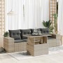 Set de sofás jardín y cojines 5 pzas ratán sintético gris claro de , Conjuntos de jardín - Ref: Foro24-3326723, Precio: 387,5...