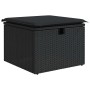 Set de muebles de jardín 5 pzas y cojines ratán sintético negro de , Conjuntos de jardín - Ref: Foro24-3325898, Precio: 352,0...