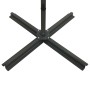 Sombrilla voladiza con poste y luces LED gris taupé 250 cm de vidaXL, Sombrillas - Ref: Foro24-312323, Precio: 180,50 €, Desc...