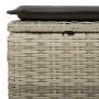 Set de sofás de jardín 6 pzas y cojines ratán sintético gris de , Conjuntos de jardín - Ref: Foro24-3325528, Precio: 372,14 €...