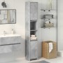 Armario baño madera contrachapada gris hormigón 30x30x183,5 cm de , Muebles de baño - Ref: Foro24-856063, Precio: 64,48 €, De...