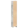 Armario baño madera contrachapada gris hormigón 30x30x183,5 cm de , Muebles de baño - Ref: Foro24-856063, Precio: 64,48 €, De...