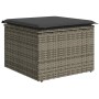 Set sofás jardín y cojines 8 pzas ratán sintético acacia gris de , Conjuntos de jardín - Ref: Foro24-3327518, Precio: 511,70 ...