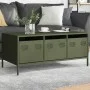 Mesa de centro acero laminado frío verde oliva 101,5x50x43,5 cm de , Mesas de centro - Ref: Foro24-851272, Precio: 110,56 €, ...