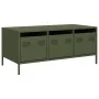 Mesa de centro acero laminado frío verde oliva 101,5x50x43,5 cm de , Mesas de centro - Ref: Foro24-851272, Precio: 110,56 €, ...