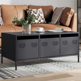 Mesa de centro acero laminado en frío antracita 101,5x50x43,5cm by , Coffee table - Ref: Foro24-851270, Price: 110,56 €, Disc...