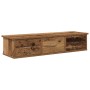 Armario de pared madera ingeniería envejecida 88x26x18,5 cm de , Estantes y estanterías - Ref: Foro24-855860, Precio: 57,32 €...