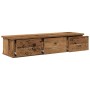 Armario de pared madera ingeniería envejecida 88x26x18,5 cm de , Estantes y estanterías - Ref: Foro24-855860, Precio: 57,32 €...