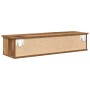 Armario de pared madera ingeniería envejecida 88x26x18,5 cm de , Estantes y estanterías - Ref: Foro24-855860, Precio: 57,32 €...