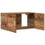 Armario de pared madera ingeniería envejecida 80x39x40 cm de , Estantes y estanterías - Ref: Foro24-856028, Precio: 68,51 €, ...