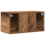 Armario de pared madera ingeniería envejecida 80x39x40 cm de , Estantes y estanterías - Ref: Foro24-856028, Precio: 68,51 €, ...