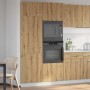 Mueble frigorífico madera ingeniería roble artisan 60x57x207 cm de , Armarios de cocina - Ref: Foro24-856126, Precio: 203,82 ...