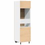Mueble frigorífico madera ingeniería roble artisan 60x57x207 cm de , Armarios de cocina - Ref: Foro24-856126, Precio: 203,82 ...