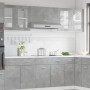 Armario colgante de vidrio gris hormigón 80x31x60 cm de , Armarios de cocina - Ref: Foro24-856118, Precio: 64,14 €, Descuento: %