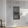 Armario frigorífico madera contrachapada hormigón 60x57x207 cm de , Armarios de cocina - Ref: Foro24-856124, Precio: 157,02 €...