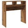 Mesa consola madera de ingeniería envejecida 78x30x80 cm de , Mesas auxiliares - Ref: Foro24-856620, Precio: 47,01 €, Descuen...
