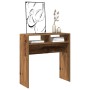 Mesa consola madera de ingeniería envejecida 78x30x80 cm de , Mesas auxiliares - Ref: Foro24-856620, Precio: 47,01 €, Descuen...