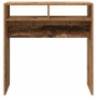Mesa consola madera de ingeniería envejecida 78x30x80 cm de , Mesas auxiliares - Ref: Foro24-856620, Precio: 47,01 €, Descuen...