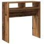 Mesa consola madera de ingeniería envejecida 78x30x80 cm de , Mesas auxiliares - Ref: Foro24-856620, Precio: 47,01 €, Descuen...