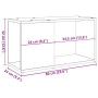 Mueble de TV madera de ingeniería roble artisan 60x24x32 cm de , Muebles TV - Ref: Foro24-856727, Precio: 30,75 €, Descuento: %