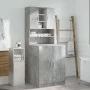Muebles para lavadora 2 pzas madera de ingeniería gris hormigón de , Accesorios para lavadoras y secadoras - Ref: Foro24-3324...